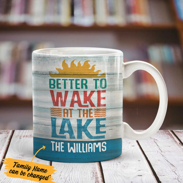 Personalized Lake Garden Mug JN294 85O60 AG3258 85O36 1