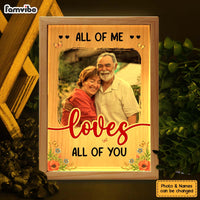 Personalized Couple Gift All Of Me Picture Frame Light Box 31360 thumb 1