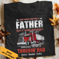Personalized Dad Trucker  T Shirt MY91 87O34 thumb 1