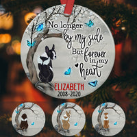 Personalized Forever In Our Hearts Dog Memorial  Ornament OB192 29O60 thumb 1