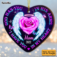Personalized Memo Heart Ornament SB162 85O34 thumb 1