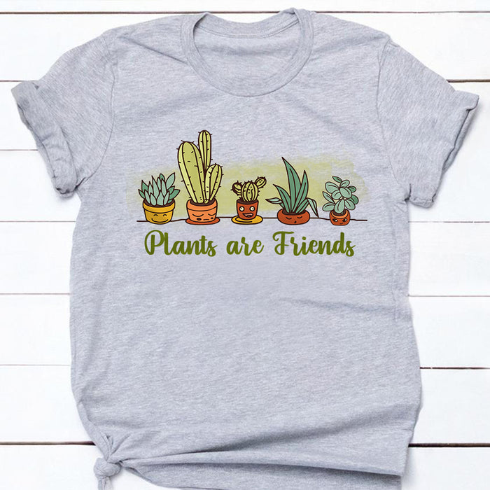 Plants Are Friends Plant Fun T Shirt AG278 81O58 1