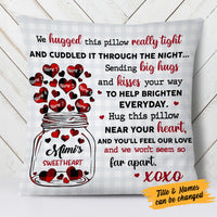 Personalized Grandma Sweet Heart Pillow AP61 73O58 (Insert Included) thumb 1