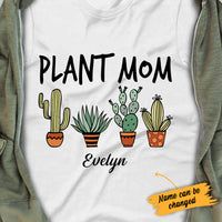 Personalized Crazy Plant Lady T Shirt AG273 81O34 thumb 1