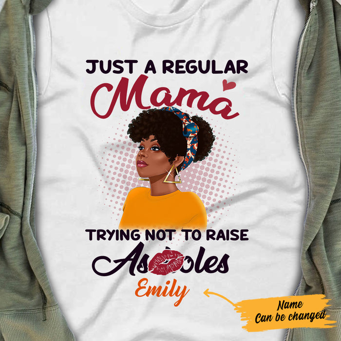 Personalized Regular Mom T Shirt AG82 29O57 1