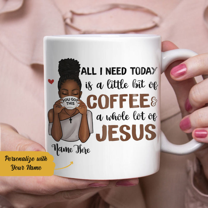 Personalized BWA Coffee Jesus Mug AG273 85O58 1