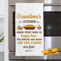Personalized Grandma Kitchen Towel DB111 85O58 thumb 1