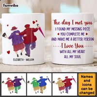 Personalized Couples Gift The Day I Met You Mug 31306 thumb 1