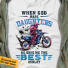 Personalized Dad Dirtbike  White T Shirt JN85 74O57 1