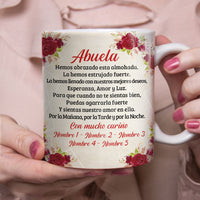 Personalized Spanish Mamá Abuela Gift For Mom Grandma Mug AP135 65O34 thumb 1
