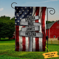 Personalized Street Sign Family House Flag JL271 81O34 thumb 1