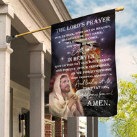 The Lord Prayer Jesus Flag JL242 65O34 thumb 1