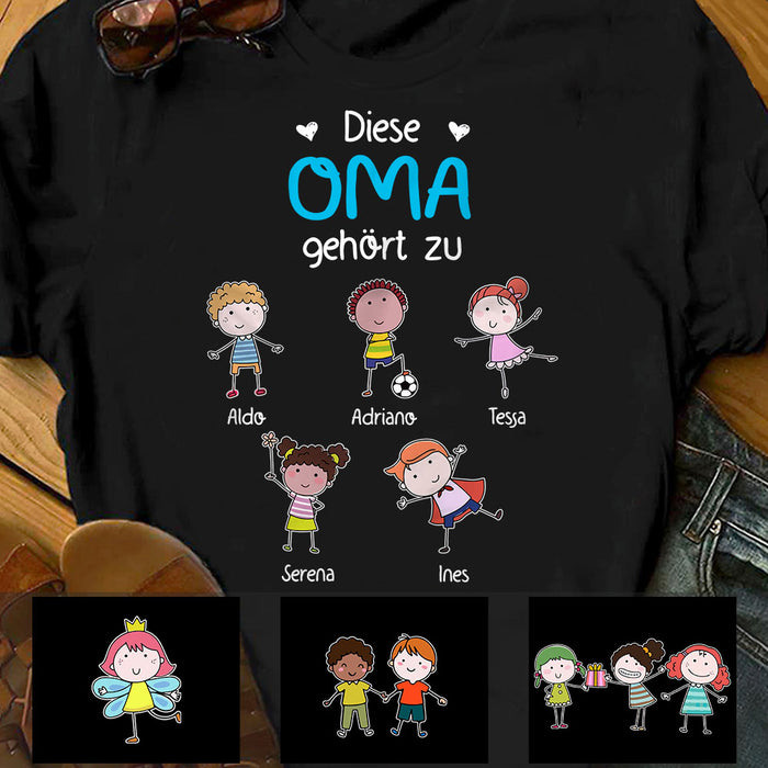 Personalized Oma German Grandma Belongs T Shirt AP84 73O58 1
