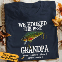 Personalized Dad Grandpa Fishing  T Shirt MR253 95O36 thumb 1