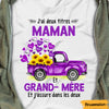 Personalized Mom Grandma French Maman Grand-mère T Shirt MY32 26O47 1