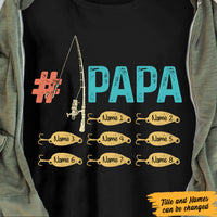Personalized Fishing Dad T Shirt AP201 26O47 thumb 1