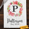 Personalized Family Kitchen Towel DB141 73O34 1