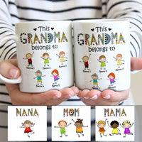 Personalized Mom Grandmother Belongs To Mug FB224 81O53 thumb 1