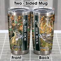 Personalized Hunting Couple We Got This Steel Tumbler  JR42 87O60 thumb 1