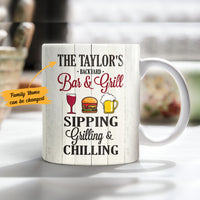 Personalized Backyard Patio Gardening Mug  JL35 85O58 SAG73 85O58 thumb 1