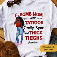 Personalized BWA Mom Tatoo T Shirt AG172 81O58 thumb 1
