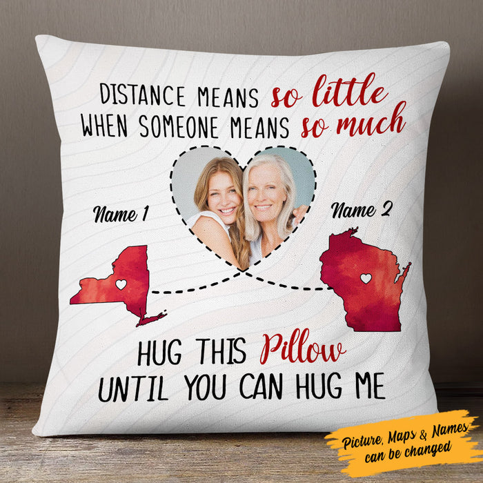 Personalized  Someone Means So Much Long Distance Pillow AP12 73O53 1