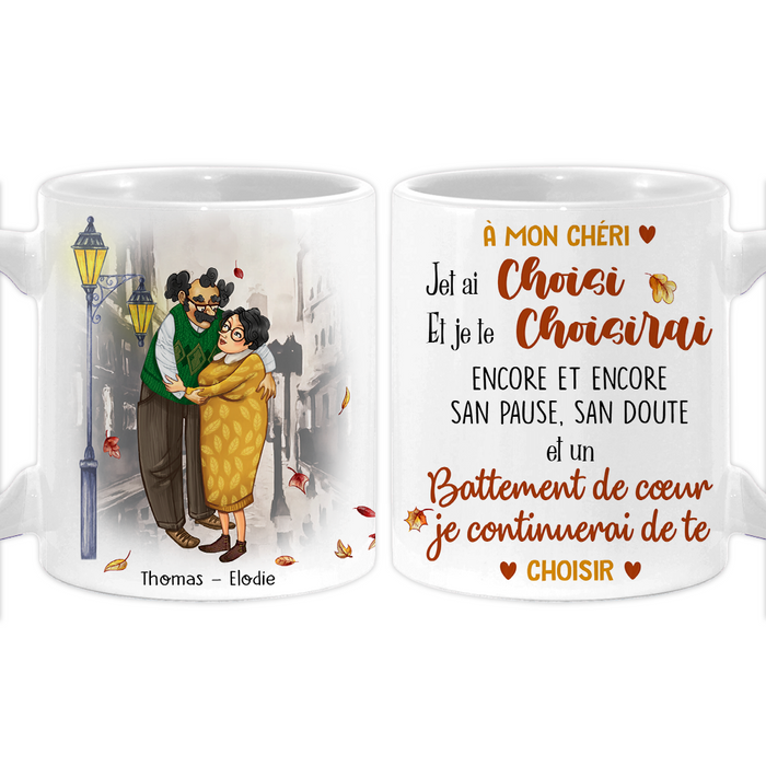 Personalized Couple French Je T'ai Choisi Et Je Te Choisirai Mug 30990 1