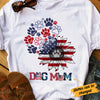 Personalized Dog Mom Sunflower T Shirt MY211 30O34 1
