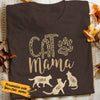 Personalized Cat Mom T Shirt JN131 67O36 thumb 1