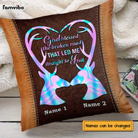 Personalized Deer Couple Hunting Pillow NB274 30O47 thumb 1