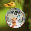 Personalized Forever In Our Hearts Corgi Dog Memorial Ornament OB222 73O36 1