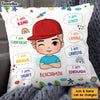 Personalized Gift For Grandson Affirmation Pillow 30561 1