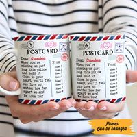 Personalized Mother's Day Postcard To Mom Grandma Mug MR312 65O57 thumb 1