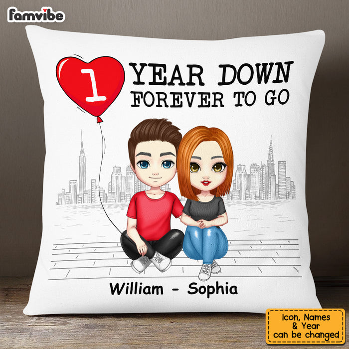 Personalized Couple Anniversary Pillow JL153 85O53 1