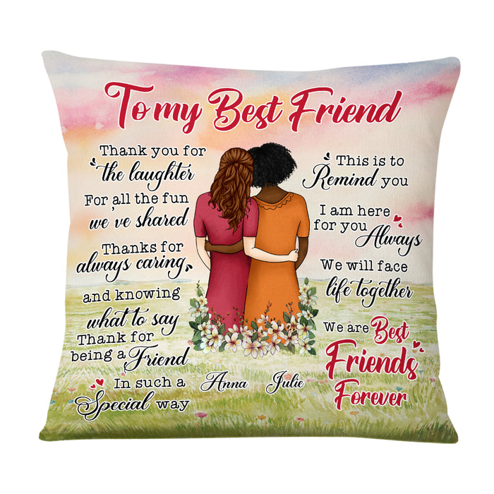 Personalized To My Friends Thank You For Pillow OB241 30O69 1