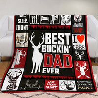 Hunting Dad M2601 87O34 Blanket thumb 1