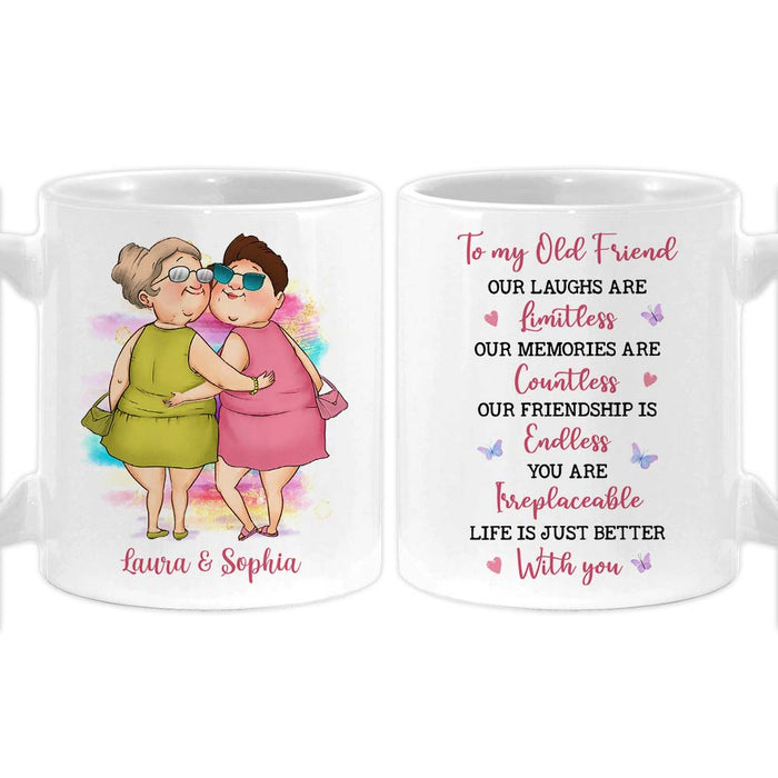 Personalized Gift For Friends Life Is Better With You Mug 31104 1