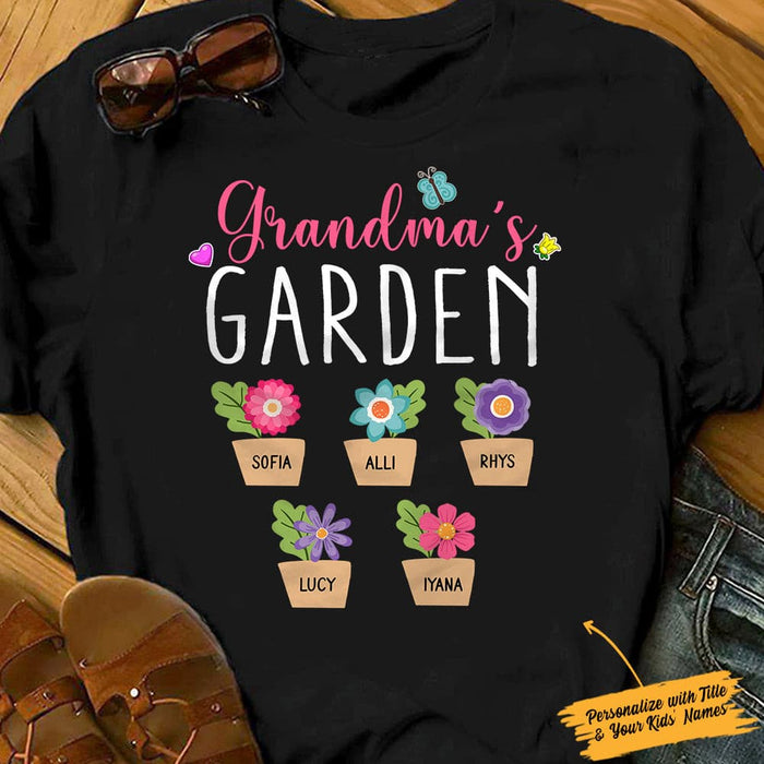 Personalized Grandma Mom T Shirt JN176 85O34 1
