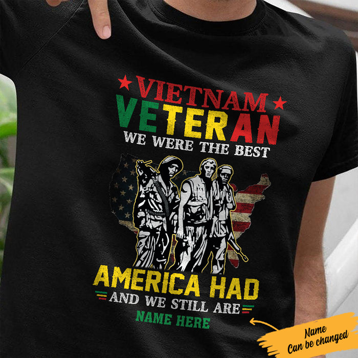Personalized Best Vietnam Veteran T Shirt SB151 81O57 1