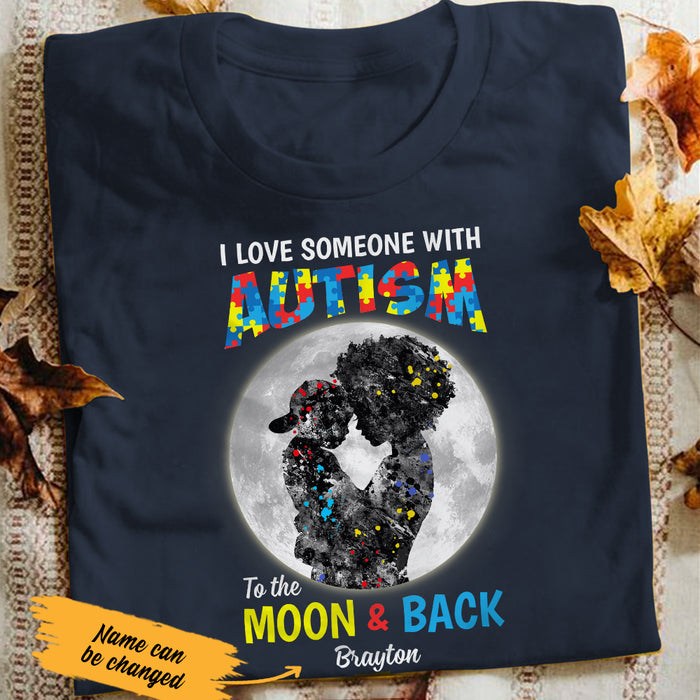 Personalized Autism Mom BWA T Shirt AG34 85O47 1