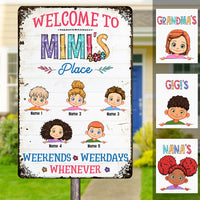 Personalized Mimi Grandma Metal Sign JL73 26O57 thumb 1