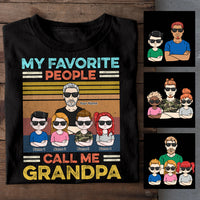 Personalized Grandpa My Favorite People T Shirt JN142 95O47 thumb 1
