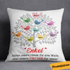 Personalized German Mama Oma Tree Mom Grandma Pillow AP155 65O36 (Insert Included) 1