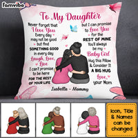 Personalized Gift For My Daughter Butterfly Hug This Pillow DB124 30O53 thumb 1