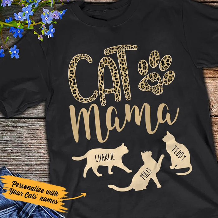 Personalized Cat Mom T Shirt JN131 67O36 1