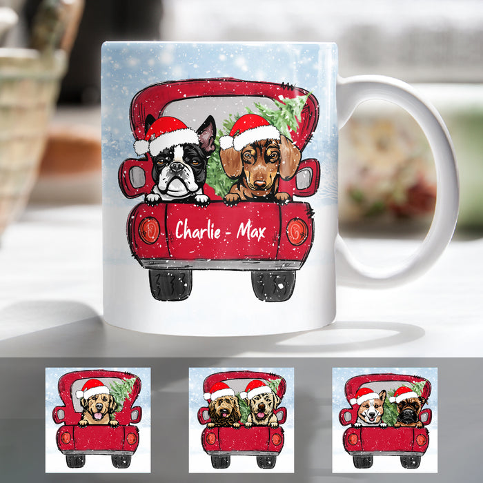 Personalized Dog Christmas 2022 Mug SB301 81O34 1