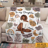 Personalized Gift For Daughter Affirmation Blanket 31314 thumb 1