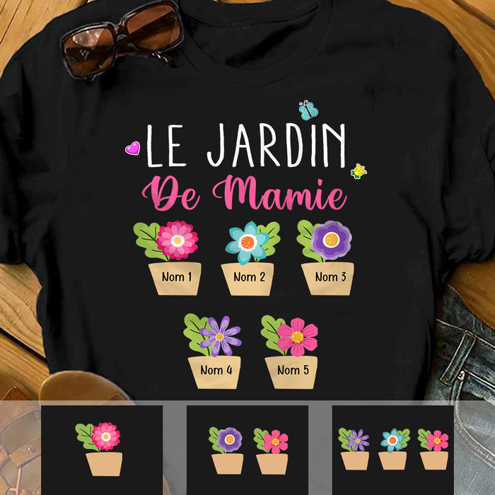 Personalized Grandma Mom Mamie French T Shirt AP171 73O34 1