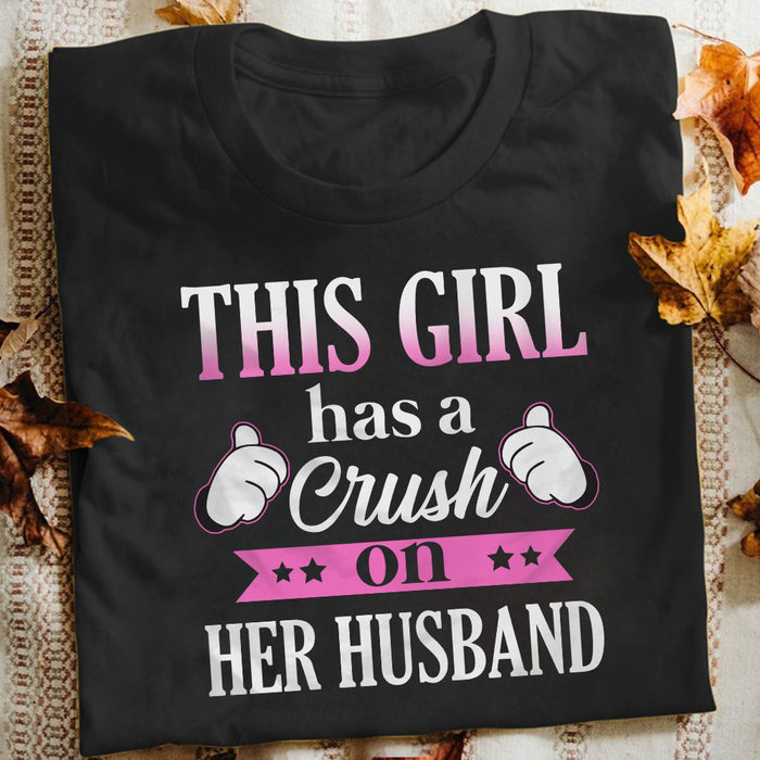 Couple Husband Wife Crush T Shirt  DB255 81O34 1