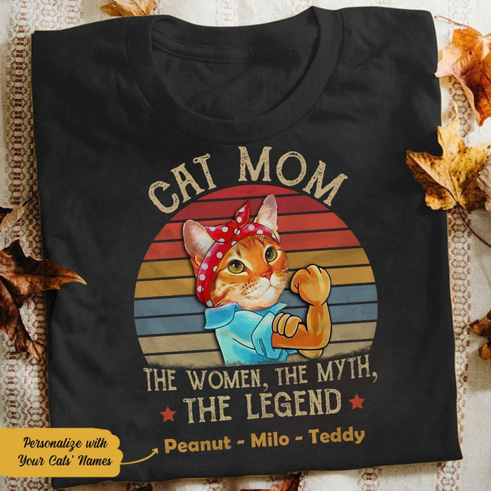 Personalized Cat Mom T Shirt JN133 67O58 1